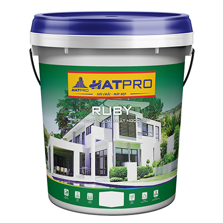 sơn bóng ngoại thất ngọc trai