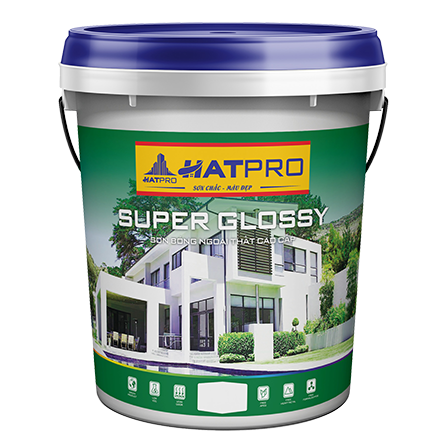 sơn bóng ngoại thất cao cấp supper glossy