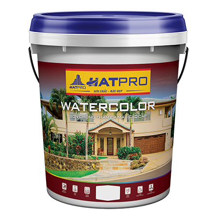 sơn chống thấm đa màu